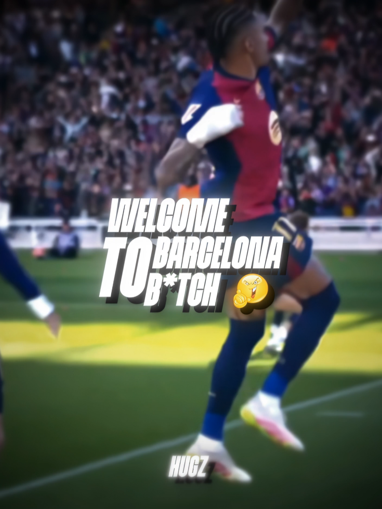 Welcome to Barcelona🤘💙❤️ sdt tous mes barcelonais #fcbarcelona #raphinha #lamineyamal #culers #viscabarca