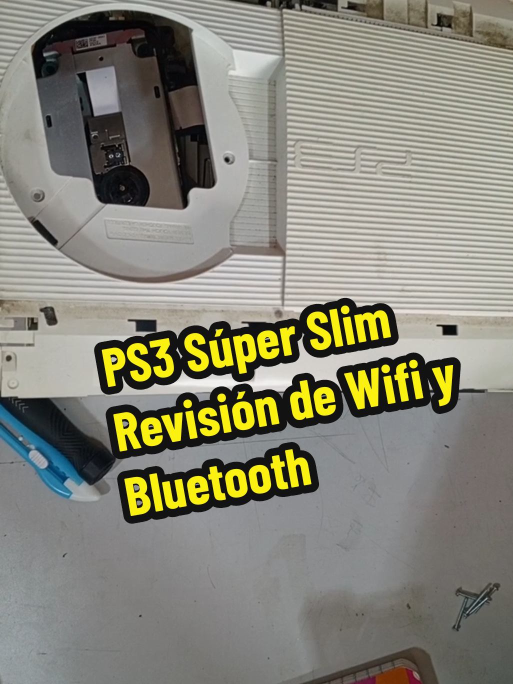 Hoy nos llega esta consola para diagnosticar Falla en Bluetooth y Wifi.  #losguayos🇻🇪 #reparacionps3 #serviciotecnico #losguayosvenezuela 
