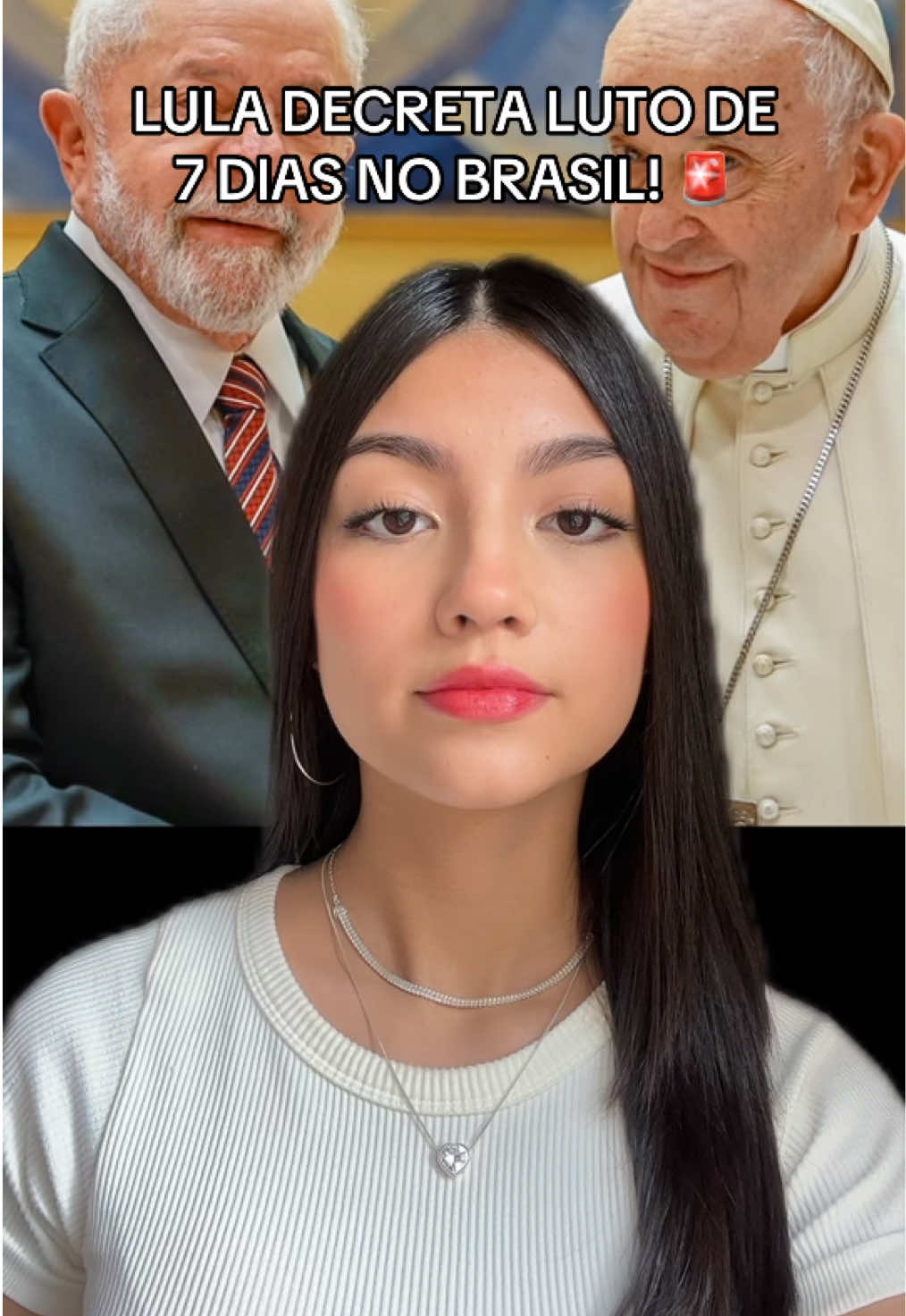 LUTO DE 7 DIAS NO BRASIL! 🚨 #papafrancisco #Brasil #vaticano #fyp 