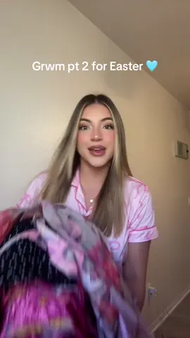 Grwm pt 2 for Easter 🩵🩵