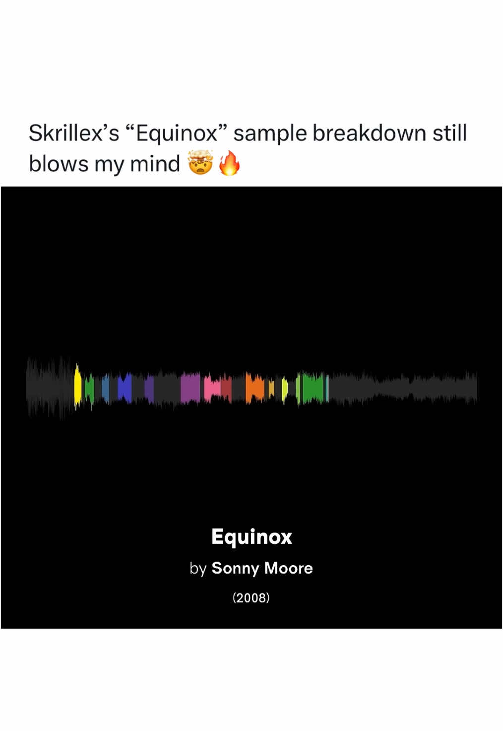 Sampling your own music is a whole different kind of flex 😭💯 (via: @TRACKLIB) #edm #electronicdancemusic #dj #sample #skrillex 