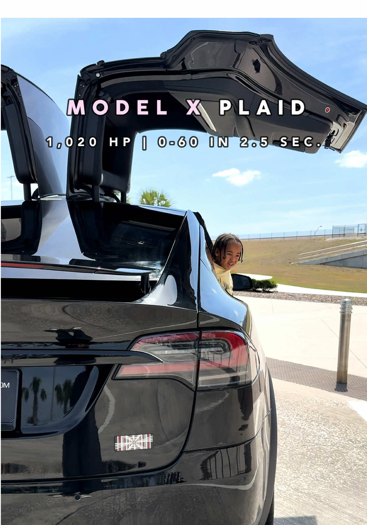Manifestation met luxury — and God said, “Go ahead, baby, it’s your time.”💕 #modelxplaid #teslaplaid #teslaplaidtok #teslaplaids #modelx #phreshotp 