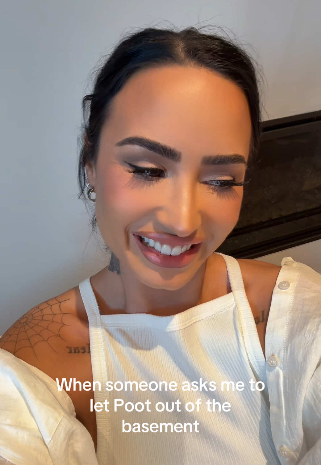 And I’m never letting her out 