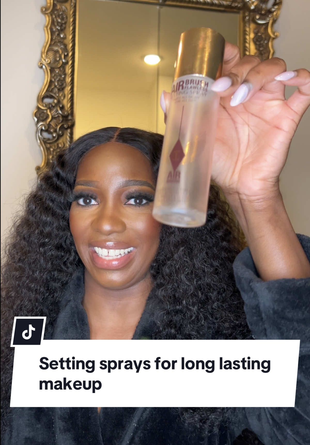 Living in Texas means you have to secure your makeup by all means 🥵🔥. These are the setting sprays I use to have my makeup in tact for over 12 hours.   @Charlotte Tilbury  @Fenty Beauty  @ONE SIZE BEAUTY  #charlottetilburymakeup #fentybeauty #settingspray #onesizebeauty #onesizesettingspray #makeup #beauty #CapCut 