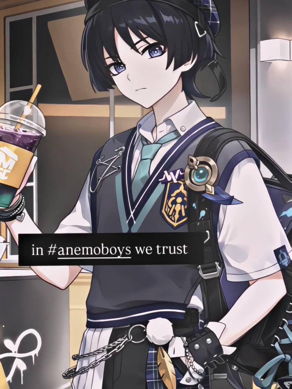 #SCARAMOUCHE / #WANDERER | | aku bikin ver wanderer aja, aga susah nyari scara official art, klo emng mau scara, nnti aq buat ulang lgi, next heizou. [ @wnscarara @scaraamouchee8 @yes_.okayyy ] #scaramouche #wanderer #GenshinImpact #fyp #4u 