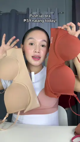 Push up bra DISCALIMER: PRICE MAY VARY AFTER PROMO ENDS  #pushupbra 💞 #womenbra #seamlessbra #womanbra # #nonwirebra  #wirelessbra #pushupbra #brapushup 