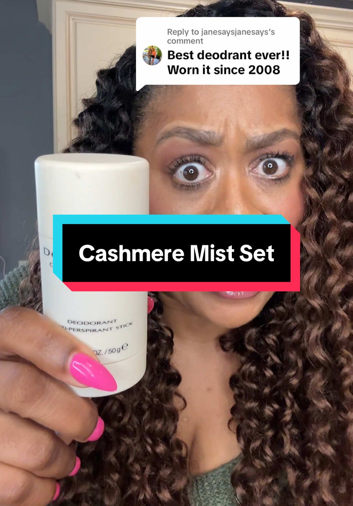 Replying to @janesaysjanesays You’ve been loyal since ’08—now it’s time to save like it’s 2025. The perfume comes with the deodorant for free, and your pits deserve the upgrade.#hygienetips #cashmeremist  #luxurydeodorant  #tiktokshopfinds  #softlife  #smellgoodallday  #perfumeset  #smelllikemoney  #bodycareroutine #bodycareproducts #smellgood #showerroutine #SelfCare #donnakarancashmeremist  #tiktokhygiene  #smellgoodallday  #cleangirlroutine  #304gang #tiktokmademebuyit  #creatorsearchinsights #springfashionfest #spotlightfinds #ttsdelightnow #giftguide #ttslevelup #tiktokjumpstartsale  #ttsstarcreator #tiktokshopcreatorpicks #starcreator #launchpadleaderboard #springintohealth #tiktokshopspringglowup #springtok#tiktokshopmothersday #tiktokshoprestock #tiktokshopmemorialday #refreshyourspace #aprilmademebuyit #springbreak