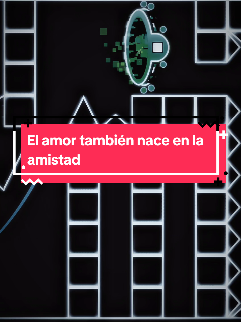 El amor también nace en la amistad| #amar #querer #amor #sentimientos #frase #paradedicar #reflexion #geometrydash 