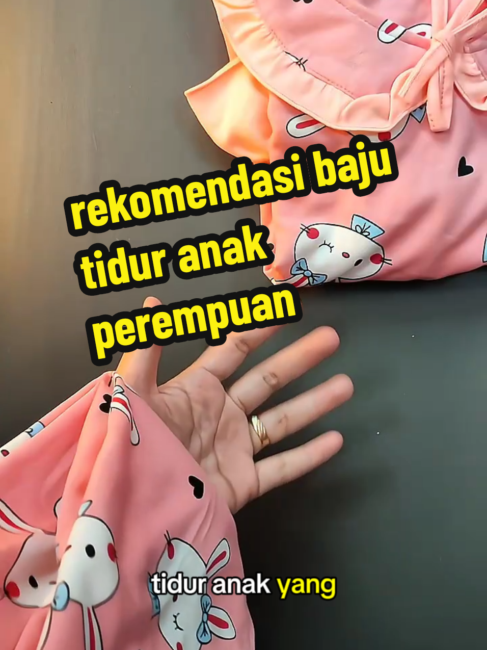 rekomendasi baju tidur anak perempuan #bajutiduranak #setelananak #piyamaanak 