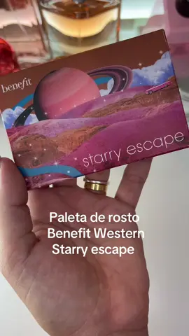 Paleta de rosto Benefit Western Starry escape ✨. #benefit #starryescape #benefitwilla #blush #blushbenefit #makeup 