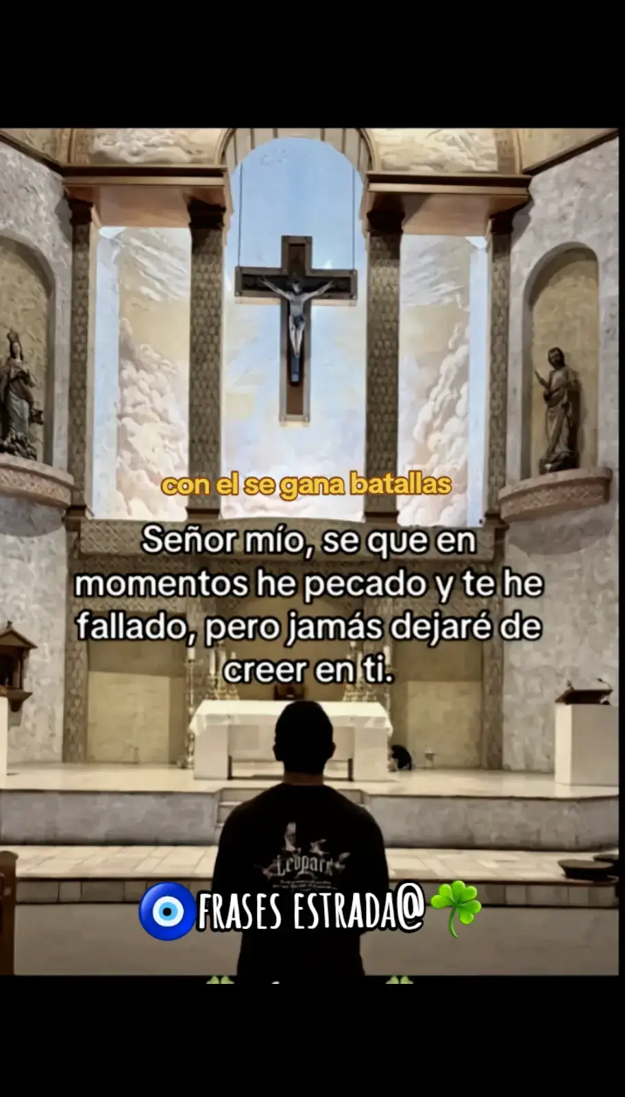 señor mio se que aveses te e fallado pero jamas dejare de creer en tii🙏✝️💆💪💯🔋🥷