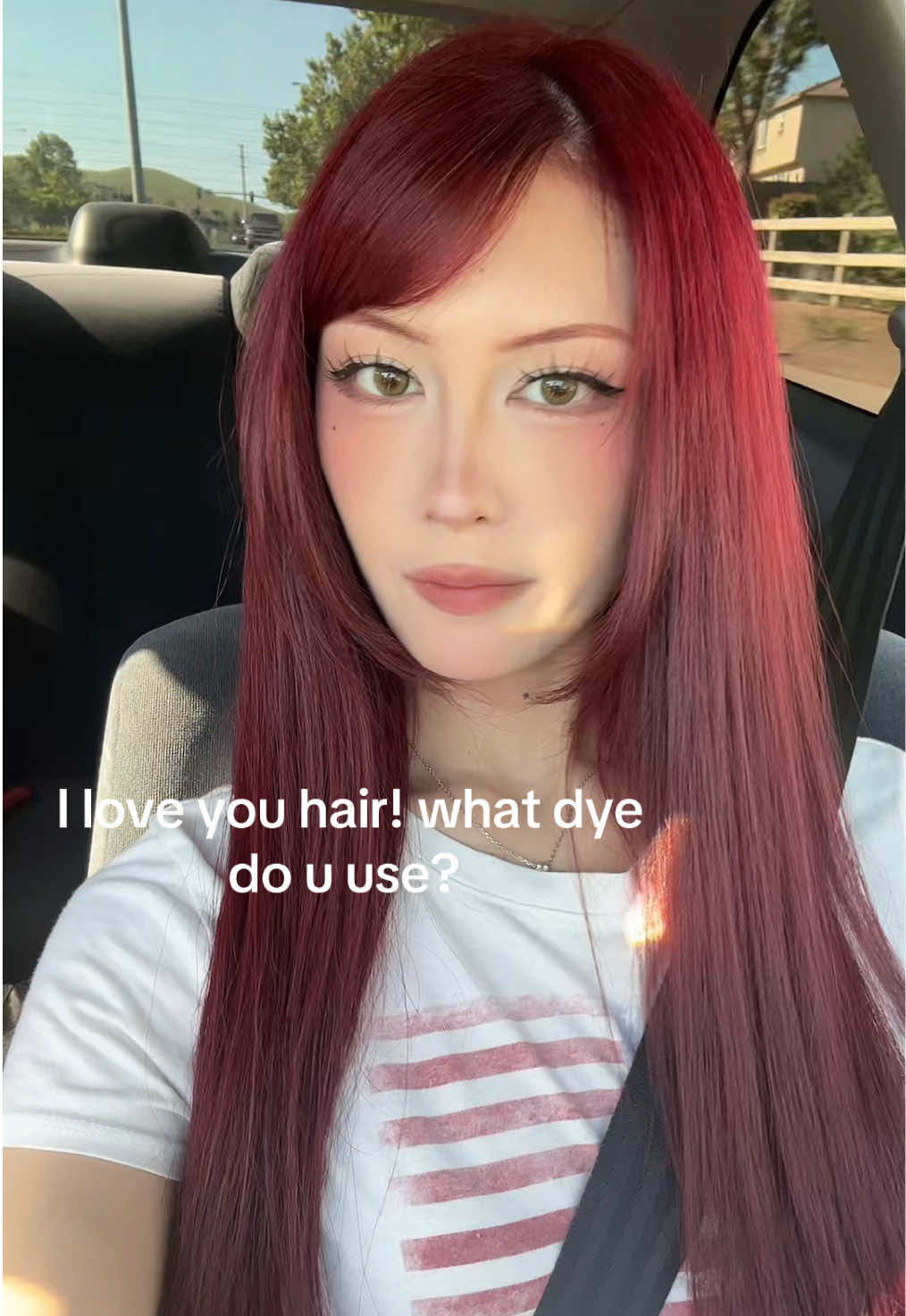 I was born with it 😅 #redhair #fyp 