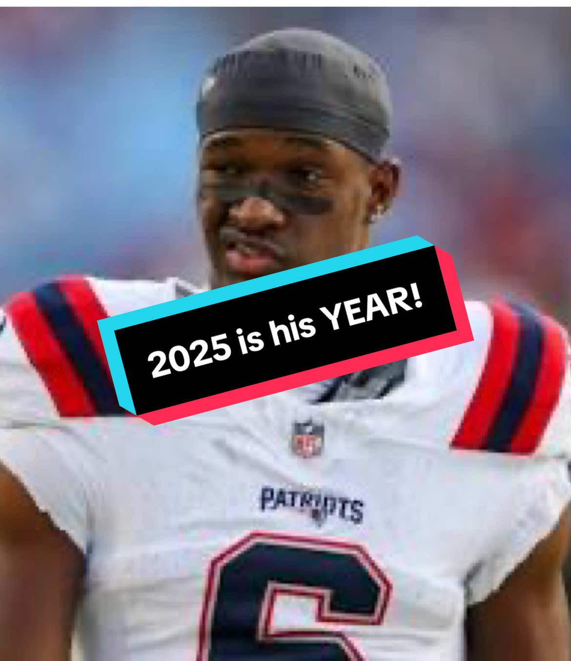 All love 😂 HE gon go crazy this upcoming season #fyp #javonbaker #nfl #football #patriotsfootball @Javon Baker ❤️💙