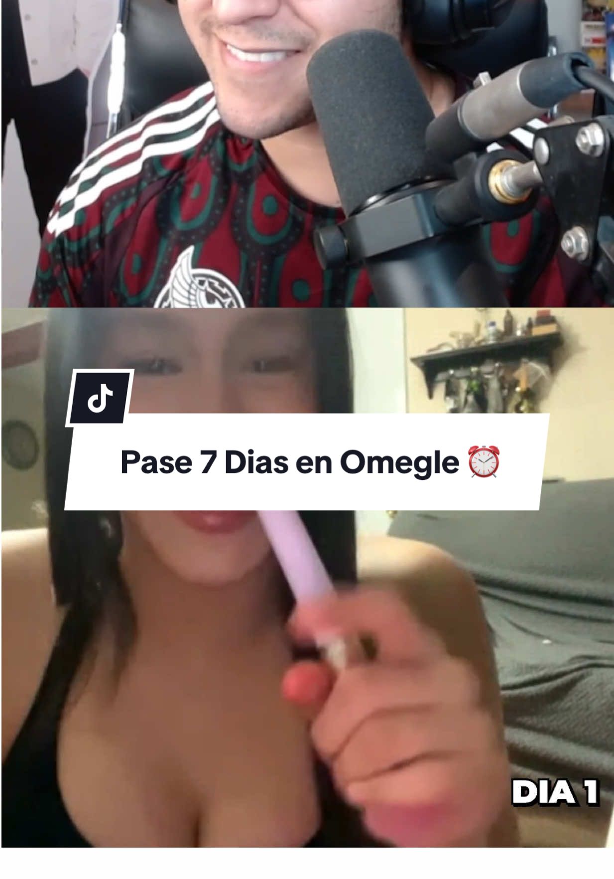 Pasé 7 Días en Omegle ⏰ • • • #fyp #memolag #omegle #youtuber 