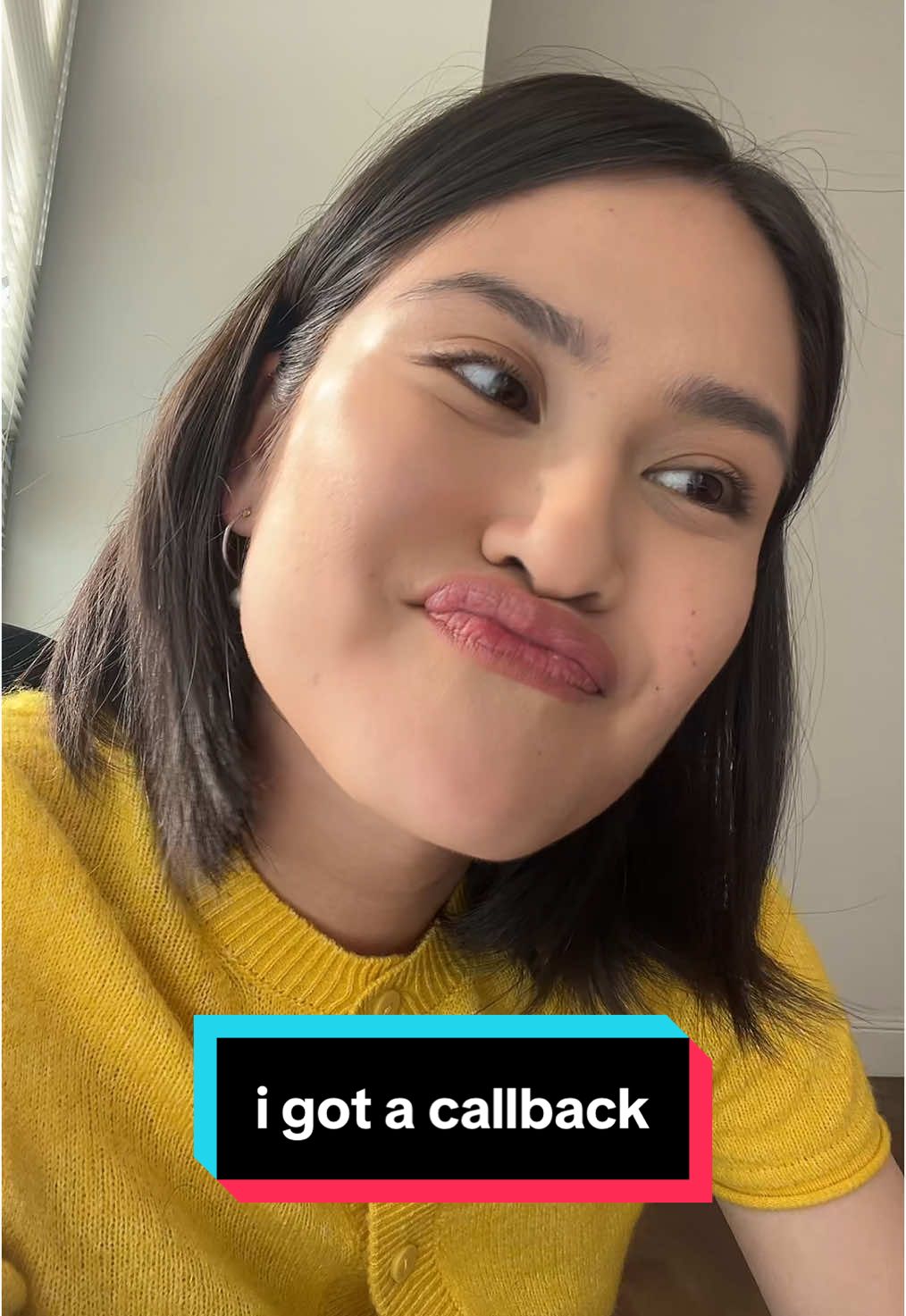 anyone know what this feeling is called lol super grateful for the callback tho 🤍 #actor #callback #audition 