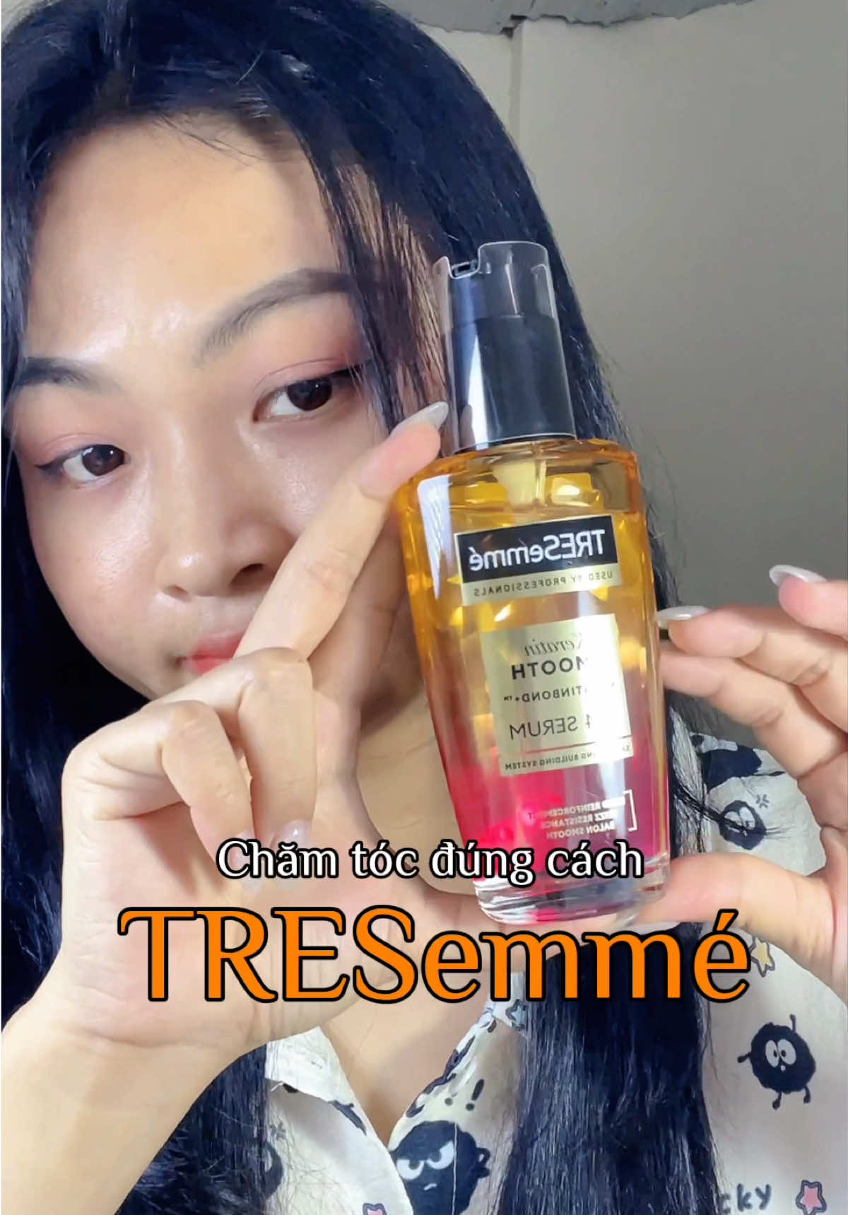 Chăm tóc đúng cách cùng TRESemmé nha #tresemme #serumduongtoc #tresemmekeratinsmooth #tinyriviu 