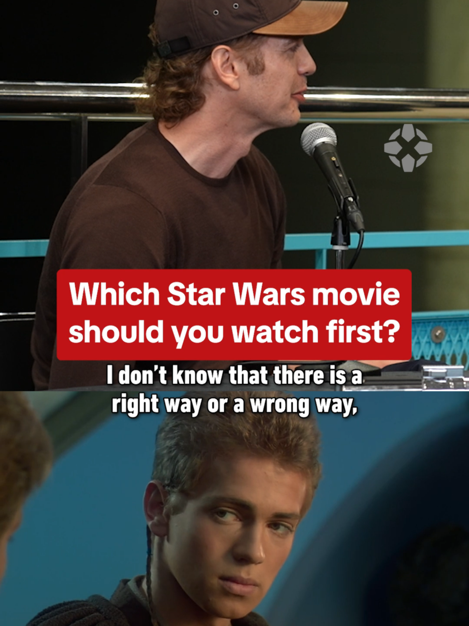 How would you introduce someone to Star Wars for the first time? #starwars #starwarscelebration #haydenchristensen #anakinskywalker #interview