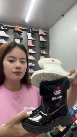 Maxi shoes kuromi zip boots for kids girl ankle boots for kids girls size 22-36