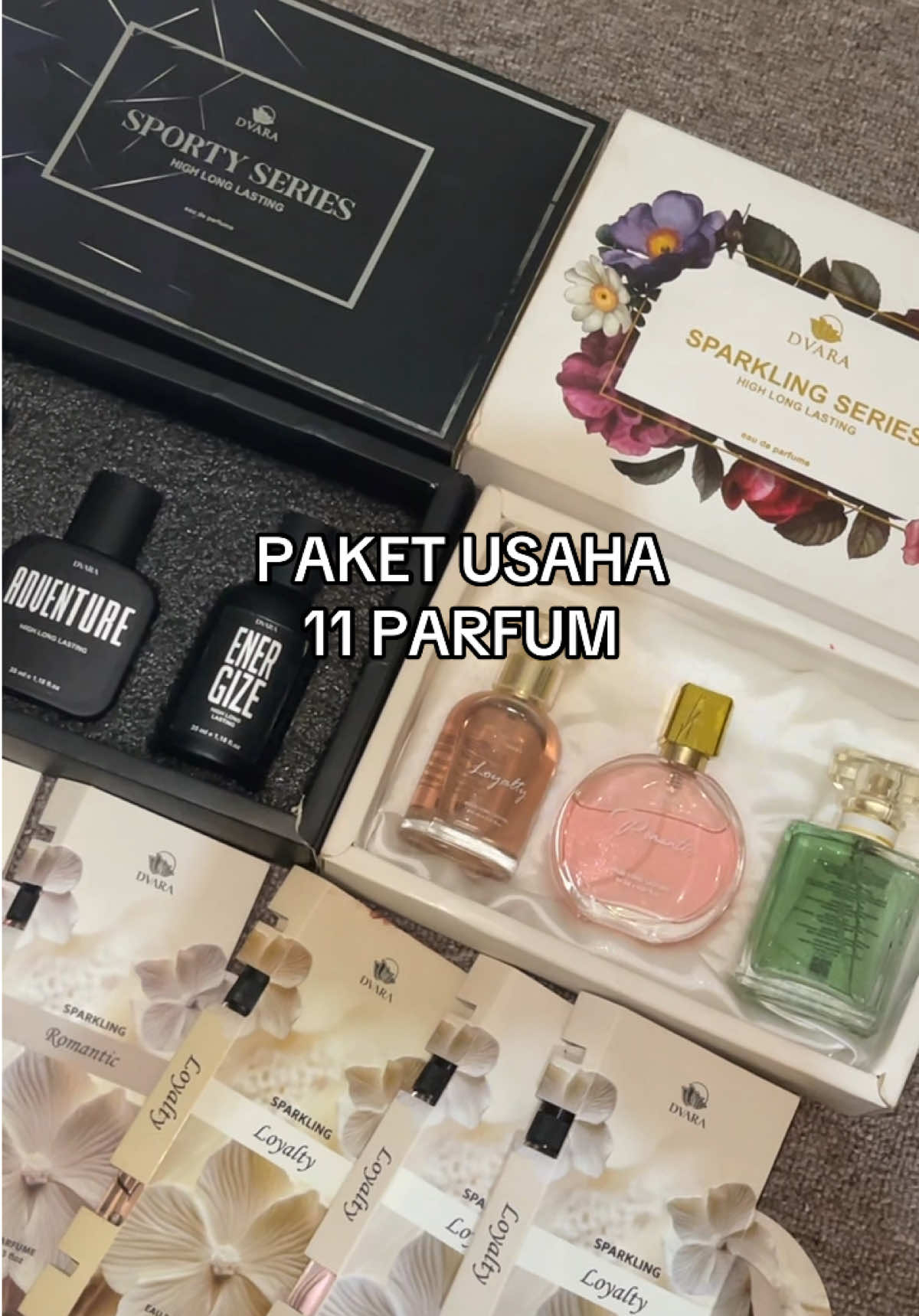 Paket usaha dvara isi 11 parfum
