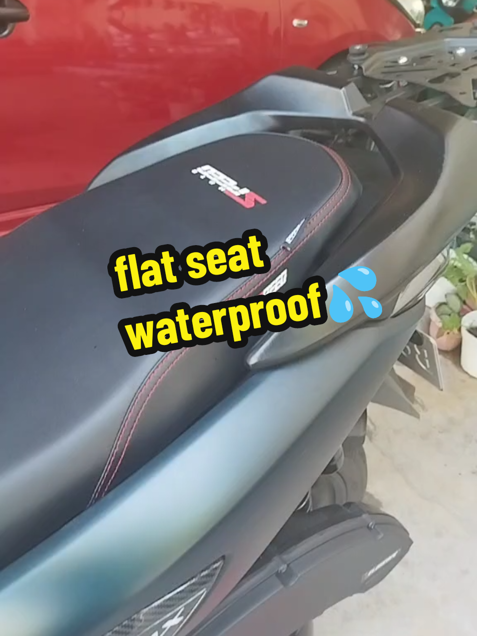 Nmax v2 waterproof flat seat..