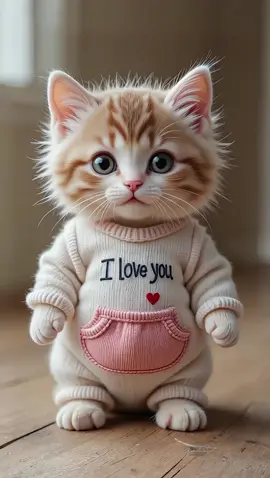 I brought you this rose… and all my love. 🌹♥️ #iloveyou #adorablekitten 