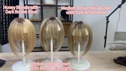 The new hair toppers with bangs is so great.#hairtopper #bangs #hairtoppers #hairtoppersforthinninghair #hairtopperforwomen #hairline #shininghairglobal 