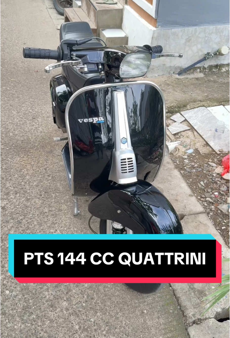 Bismillahirahmanirahim For Sale PTS 144 CC TH 80 FULL SPECK MEWAH PART AFTERMARKET FULL BARU •Surat Lengkap Akur Jelas •Pajak Off 2023 •Plat N Malang Jawa Timur •Mesin Dapat 2 Standar 100 Cc Dan 144 Cc Quattrini yang Nempel Di Unit •Body Full Restorasi Kerok Total •Cat Hitam Mulus Kinclong  •Cakram Set Crimaz •Anti dive Crazy Monkey •Tromol Depan +62 Gamega •Tromol Belakang PK Original •Stabilezer Stang +62 Gamega •Velk Modullar Pinasco Black •Ban Mitas Mc 35S Racer •Jok Yanke Nisa Italy •Shock D/B SIP •Handel SIP Crome •Emblem Vespa SIP •Standar Samping SIP •Standar Tengah BGM •Triplang Cif Italy •Tanki Cnc Gs Scooter •Gas Spontan Tomaselli •Tutup Magnet Cemoto •Headlamp Siem Grabor •Stoplamp Rep Darling •Trapdor Dek Owa •Baut