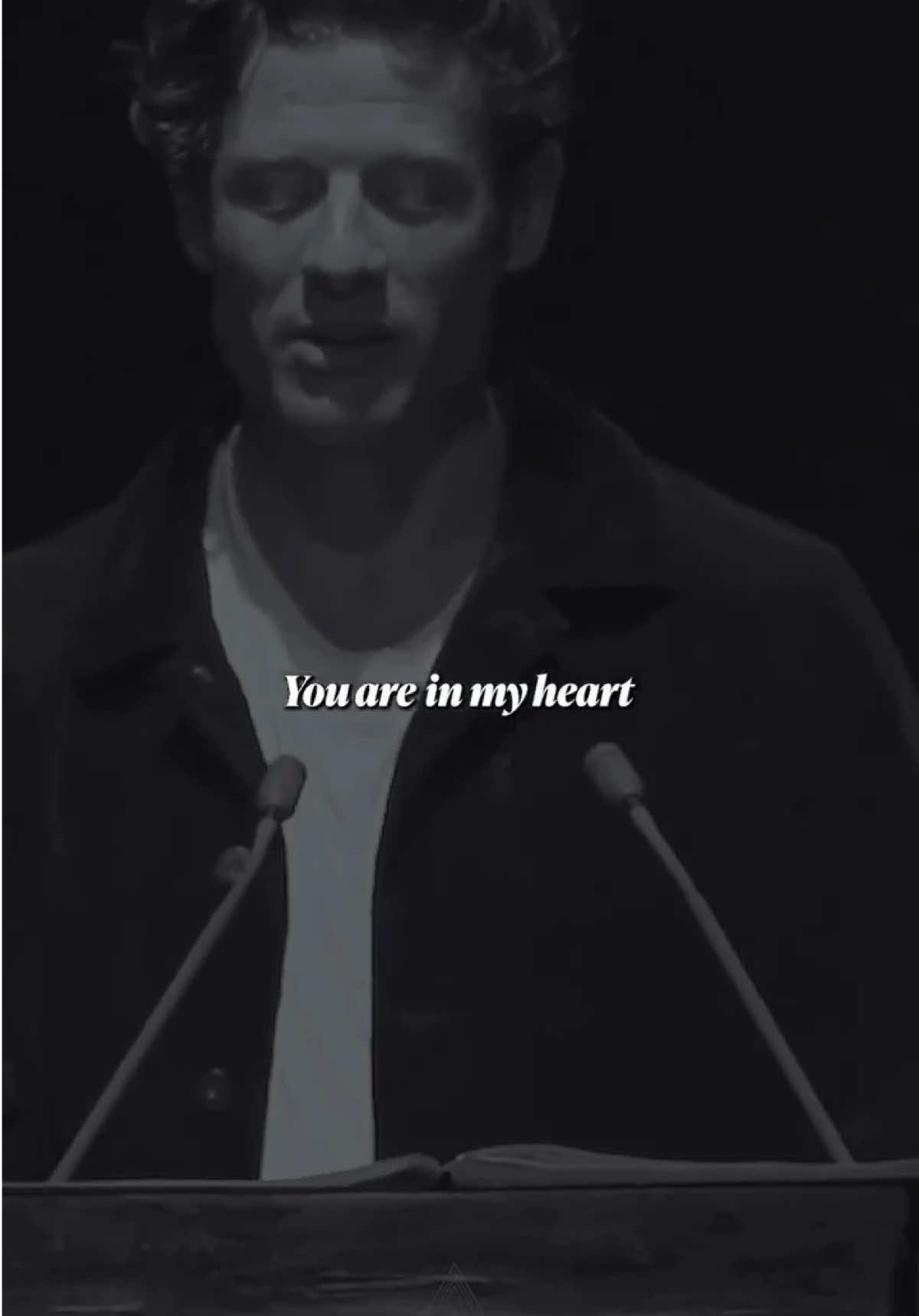 A love that remains, even in distance. James Norton’s voice echoes the depth of a love letter filled with longing and warmth. “You are in my heart, and there you shall stay... My greatest wish is for you to smile when you think of me, as I do when I think of you.” Speaker: @jginorton #poetry #poet #lovepoems #beauty Speaker: @jginorton