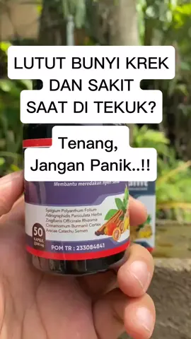 Lutut Bunyi Krek Dan Sakit Saat Ditekuk? Yu Coba Minum Sendifit Herbal Aja #sendifit #lututbunyi #sakitlutut #lututsakit #lututkaku 