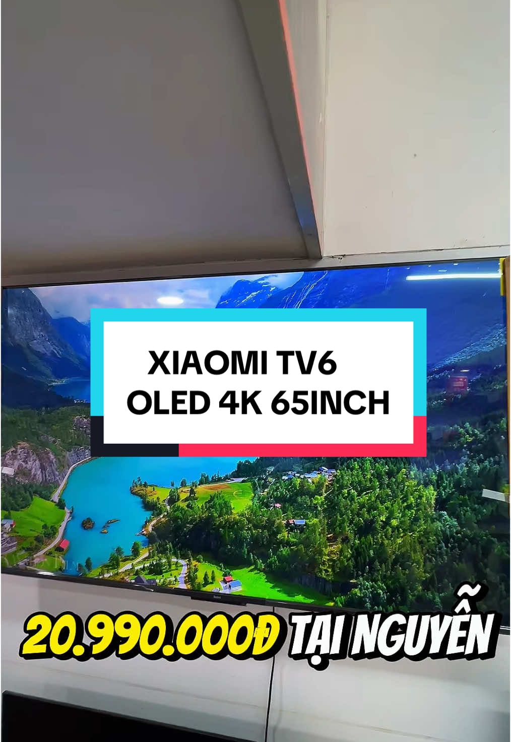 Một chiếc TV cho anh chị thích sự đẳng cấp và phải wow lên ngay từ cái nhìn đầu tiên ạ #xiaomi #trending #fyp #dienmaynguyenduc #smarttv #65inch #tivi 