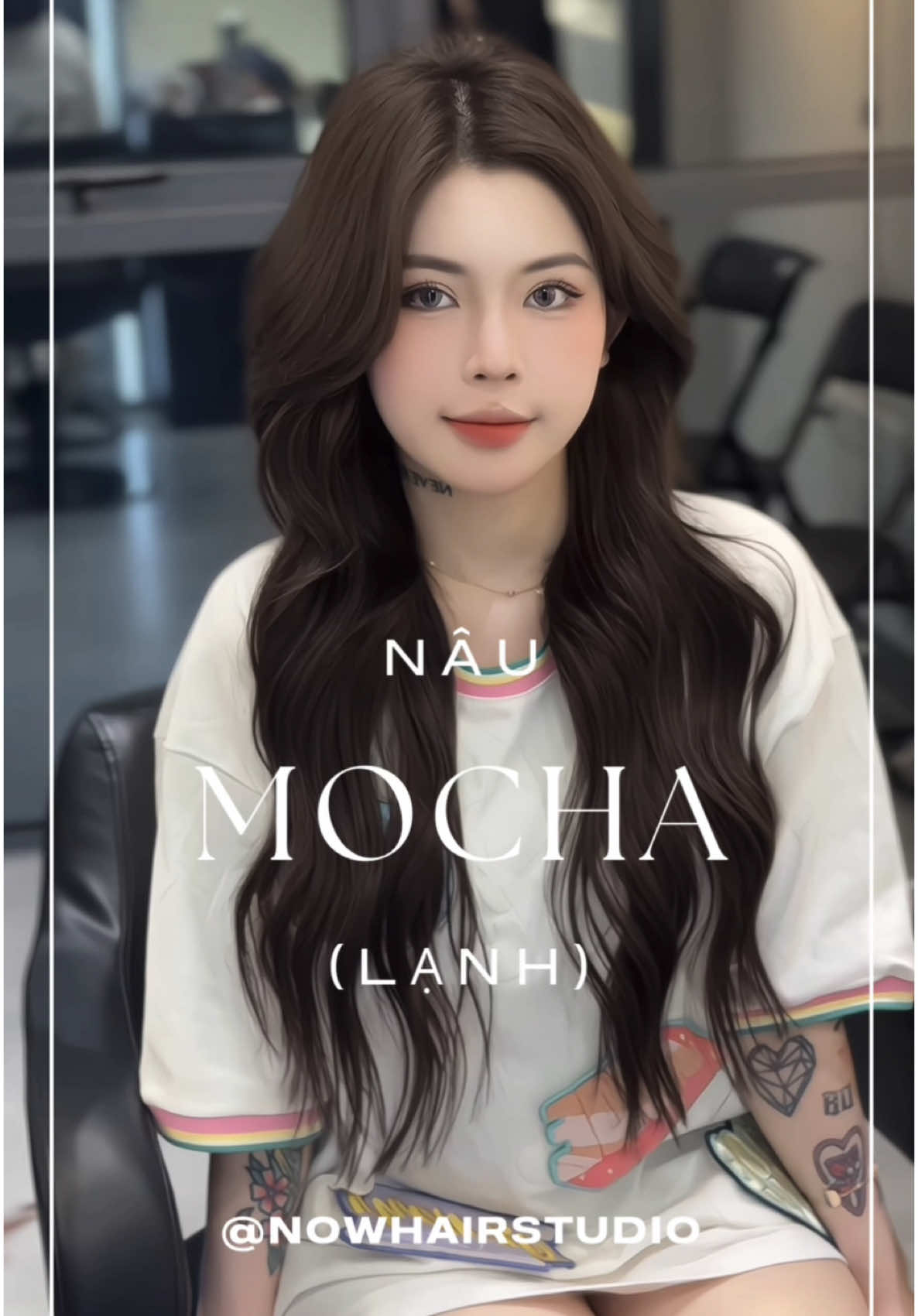 Ngân Hà trải nghiệm Nhuộm Thuần Chay tại Now Hair Studio. Hệ xu hướng Thuần Chay cực kỳ lành tính & an toàn cho sức khoẻ, bảo vệ tóc, không gây kích ứng da đầu #nhuomtoc #nhuomthuanchay #maukhongtay #maukhongtaydep #nautralanh #salontocdep #viral #xuhuong #nowhairstudio @Now Hair Studio @Phạm Anh Tuấn (NowHairStudio) 