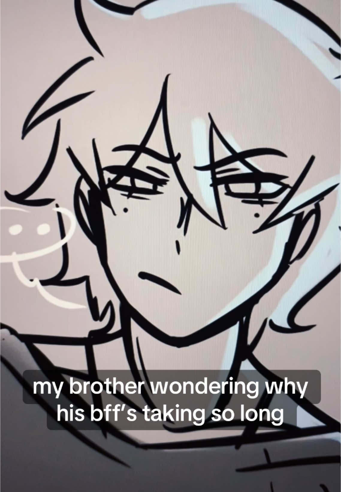 Its been a while but I am back with a lil post :3 #pov #drawing #digitaldrawing #fyp #foryou #foryoupage #fypシ #fy #brothersbestfriend #biker #crush #annoying #secret 