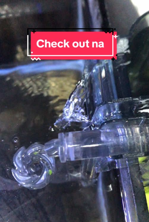 Mini aquarium filter 3n 1 #fyyyppp #aquirium #fishkeeping #aquaticbackyard #creatorsearchinsights #viral #aquriumfilter 