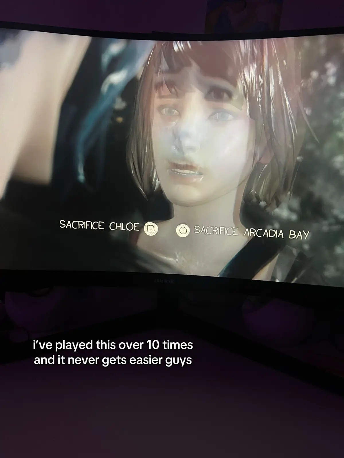 sacrifice me instead #lifeisstrange #chloeprice #maxcaulfield #lis #rachelamber #lifeisstrangeedit #arcadiabay #bayoverbae #fyp #real #videogames #chloepriceedit 