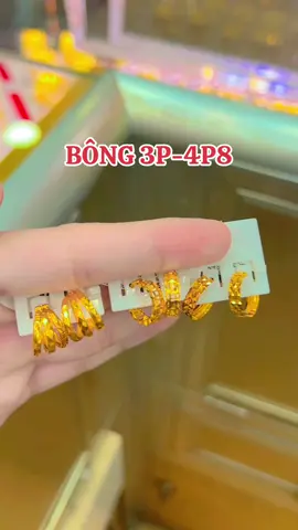 Bông tai các kiểu xinh xíu #tiemvangbinhtan #trangsucvang #bôngtai #xuhuongtiktok2025 #xuhuong 