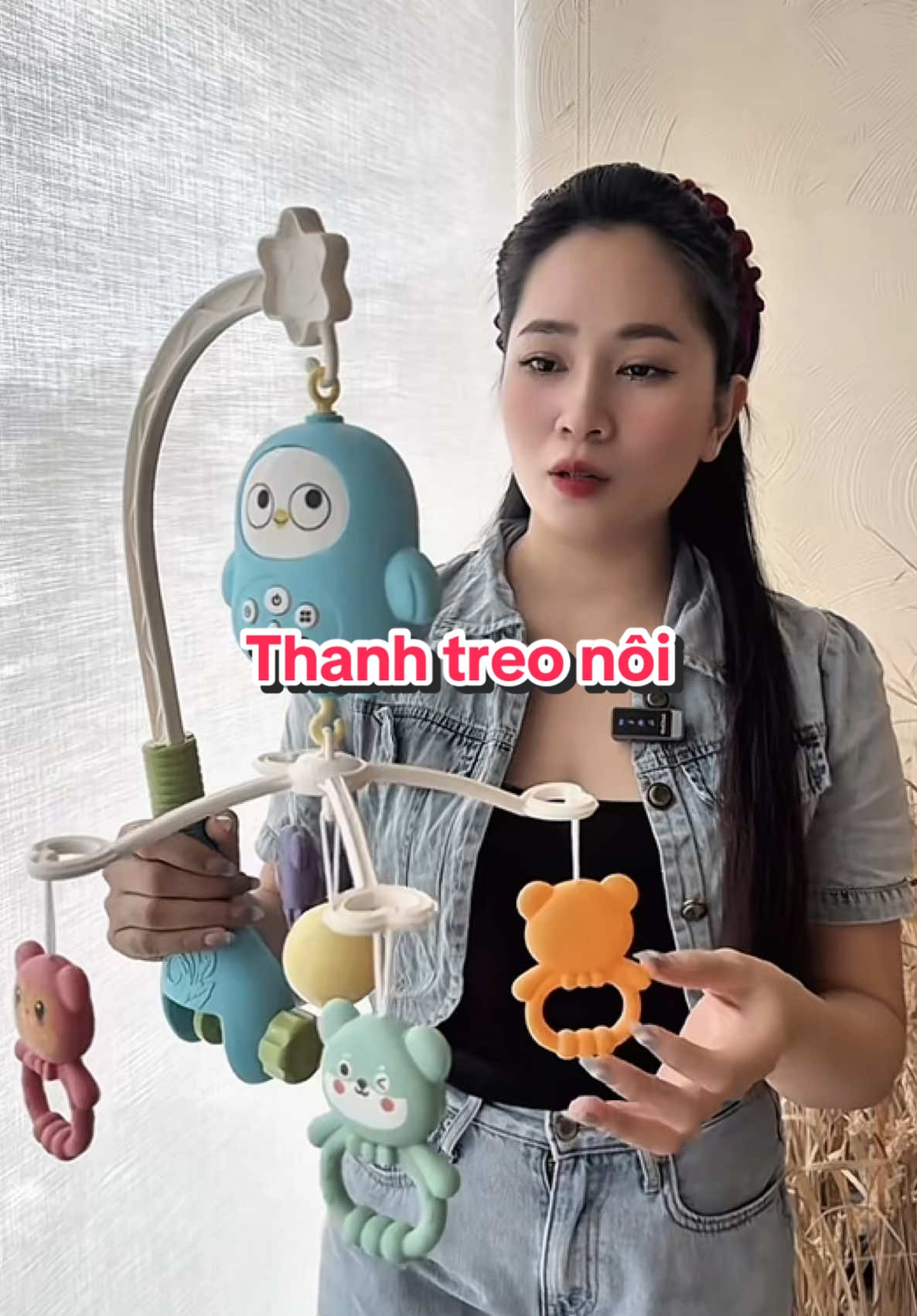 Thanh treo nôi cho bé #dochobe #dochoitreonoi 