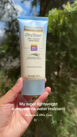 Neutrogena Ultra Sheer Sunscreen ✨  #neutrogena #sunscreen #neutrogenaultrasheer #sunblock #sunprotection #summeressentials 