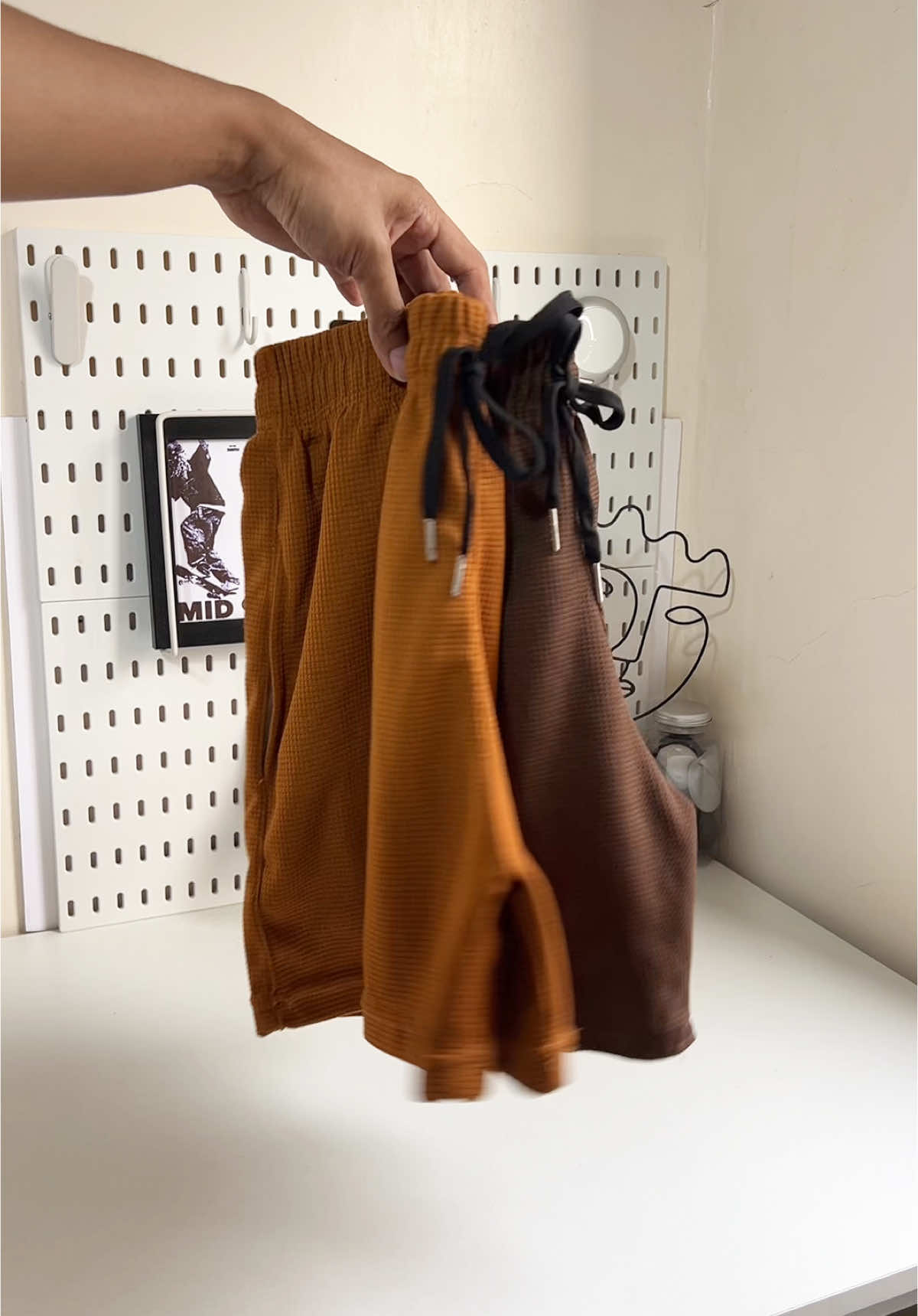 Buy 1 take 1 waffle shorts #summershorts #shortsformen #waffleshorts #buy1take1 