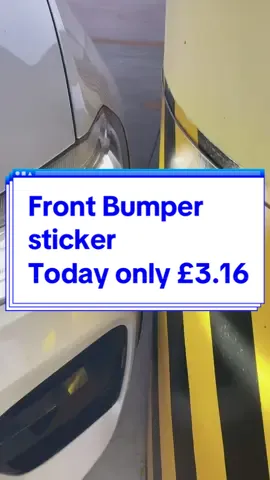 #uk #goodthing #cargoodthing #FrontBumperSticker #carstickers 