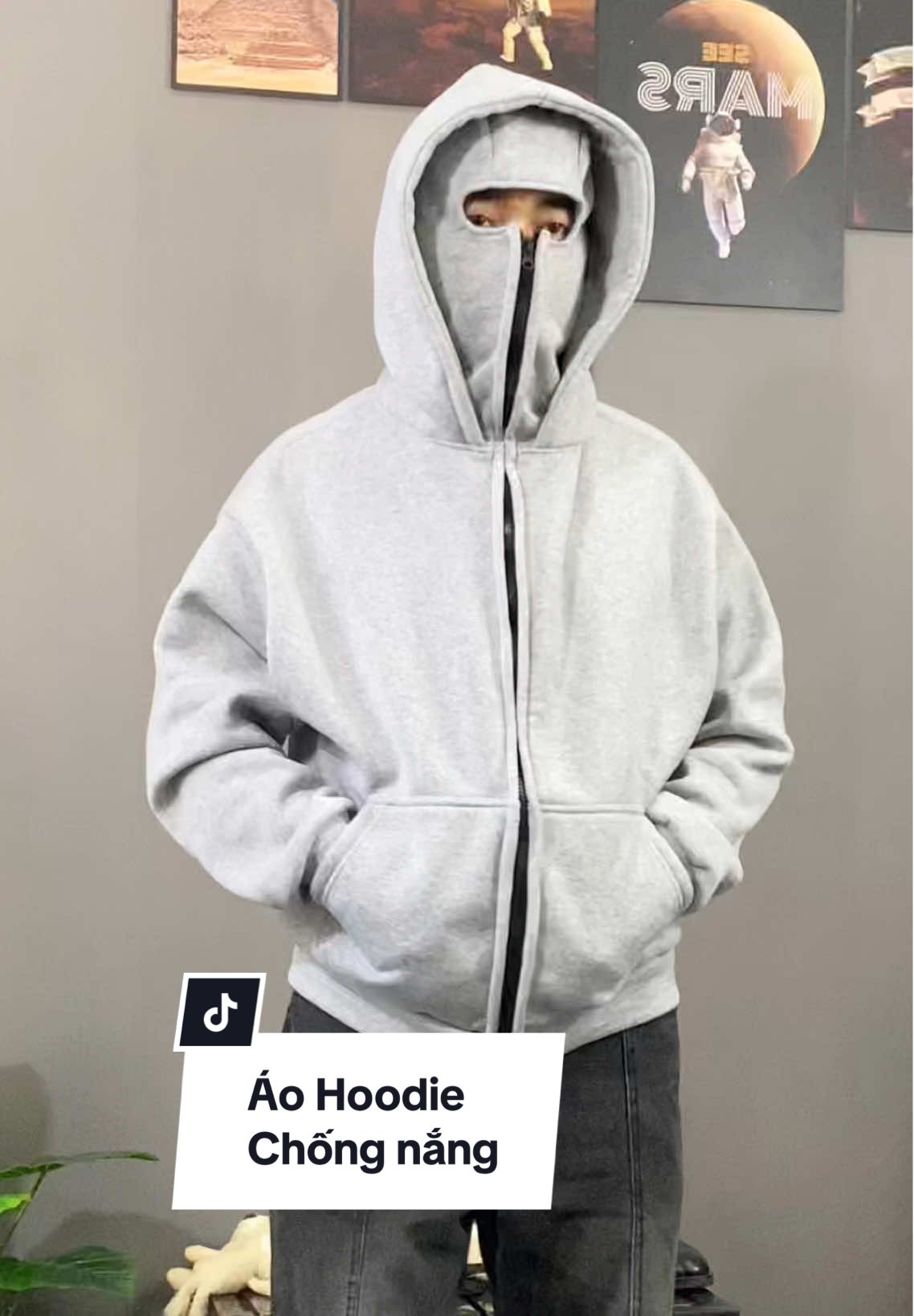 Nắng choáy đầu lụm về mang liền mấy ní #hoodie #hoodiechongnang#aochongnang  