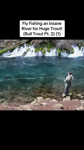 Fly Fishing an Insane River for Huge Trout! (Bull Trout Pt. 2) (1) #HardmanFishing #FishingAdventures #OutdoorFishing #CatchAndRelease #FishingLife #anglerlifestyle 