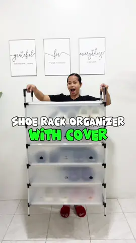 SHOE RACK ORGANIZER WITH COVER — SULIT NA SULIT! 👌✨ #ShoeRackOrganizerWithCover #ShoeRackOrganizer #ShoeRackWithCover #dustproof #waterproof #ShoeStorageHack #HomeEssentials #OrganizerGoals #SpaceSaver #RoomMakeover