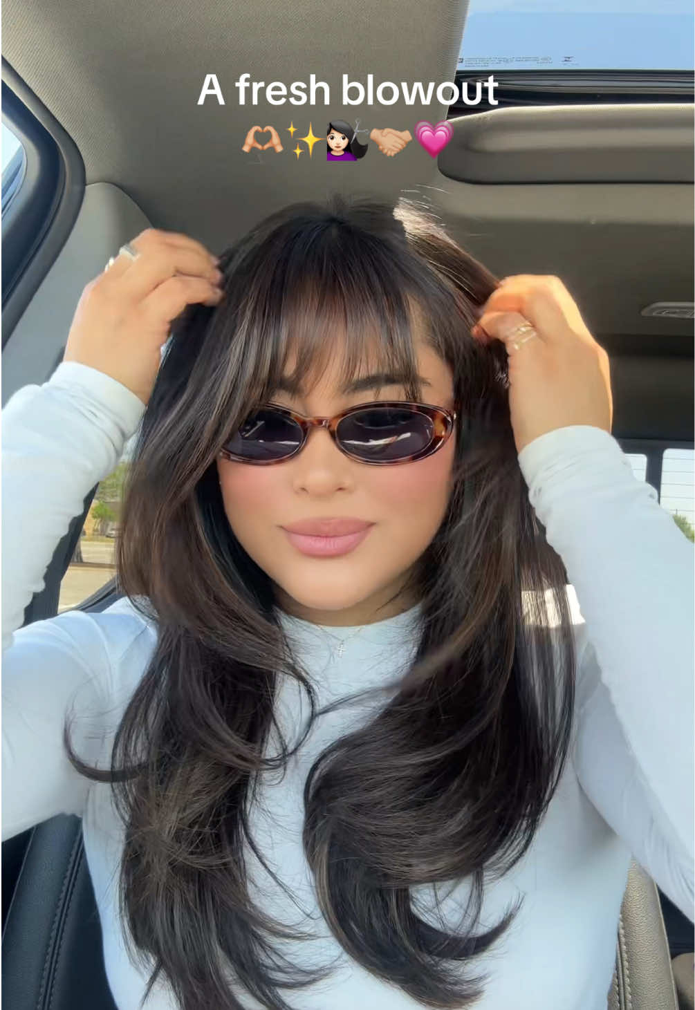 No better feeling✨ #hair #hairstyle #hairblowout #blowoututorial #brownhair #fyp #beauty #girlythings #atx 