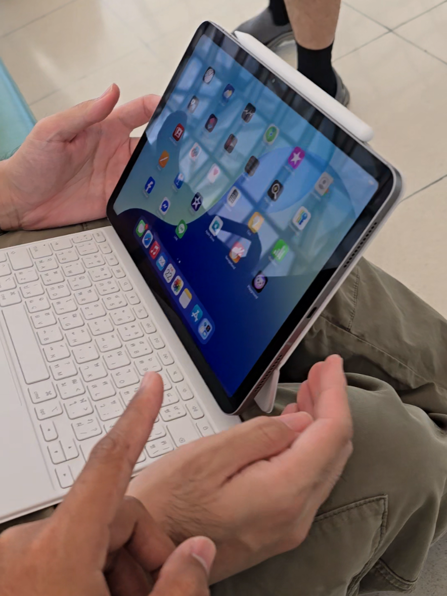 เดี๋ยวนี้ใครเขาใช้ iPad กันคุณณณ 😂 #ipad #huaweimatepad #guzap #tumpyung