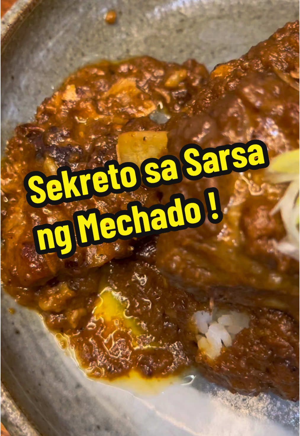 Sarsa pa lang ulam na ! Pork spareribs Mechado . This is one of the best Pinoy dishes #pinoyfood #porkrecipe #spareribs #mechado  #yummy #delicious #ourfoodlovestory #Foodie #foodieph #FoodLover #cooking #ulam #Recipe #foodtiktok #FoodTok #foodietok #foodfestontiktok 