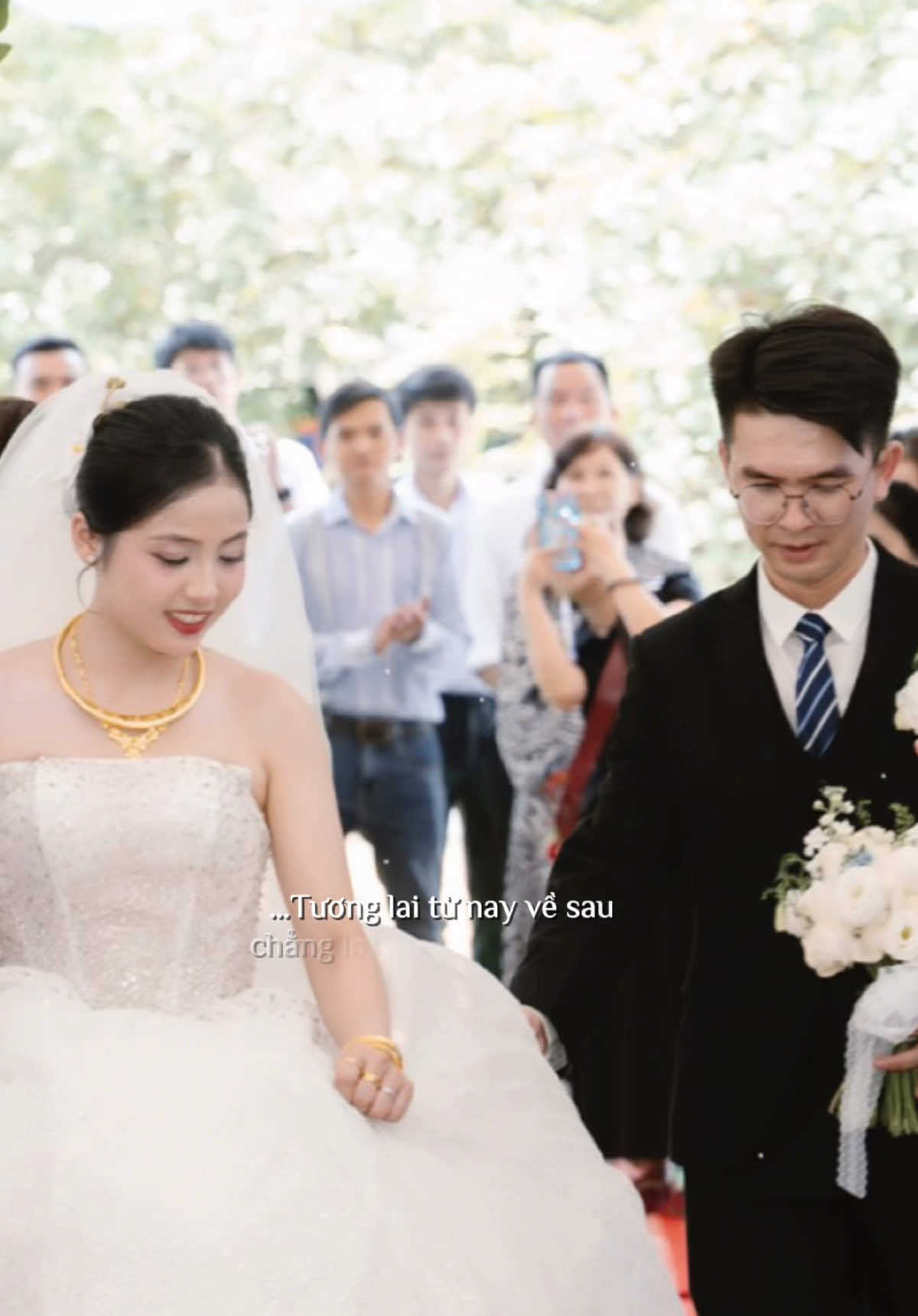 Cầm tay mình đi bước trên lễ đường 👰‍♀️🤵 #trend #xh #wedding #xuhuong #mylove #codau #capcut #longan #damcuoimientay 