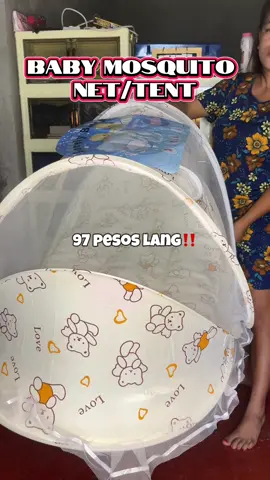Wla ka pa ba kulambo pra sa baby mo😍❤️ #babyneeds #newbornbaby #babymosquitonet #mosquitonet 