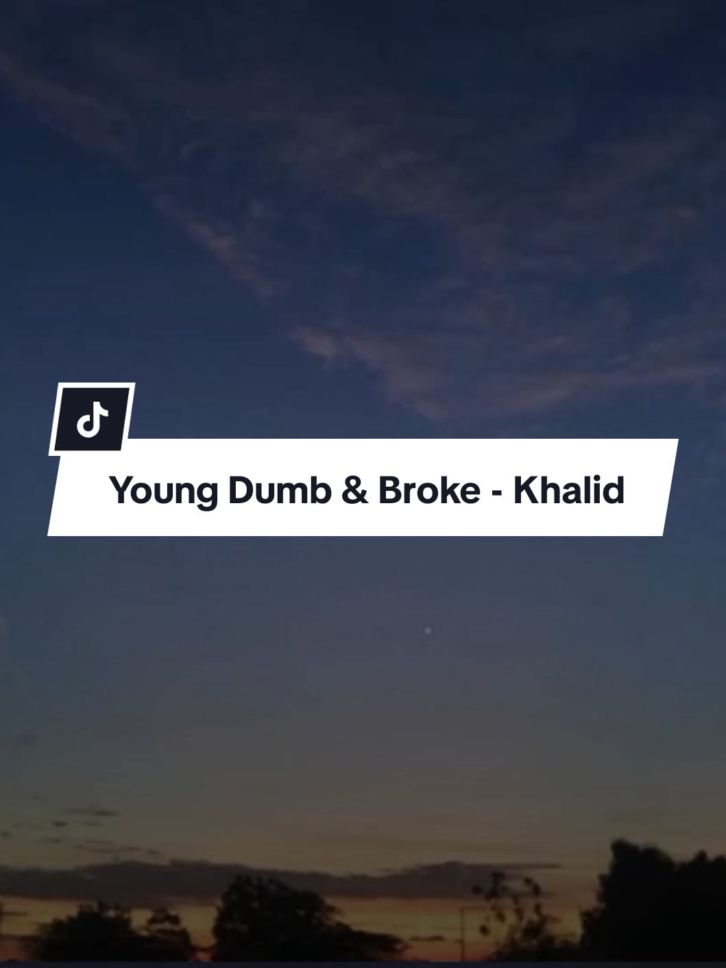 Young Dumb & Broke - Khalid (MMsub)