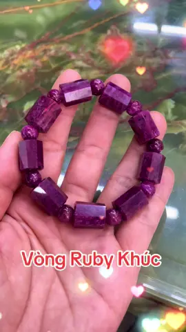 Vòng ruby khúc cắt  giác rất  siêu đẹp ❤️🍒🌺