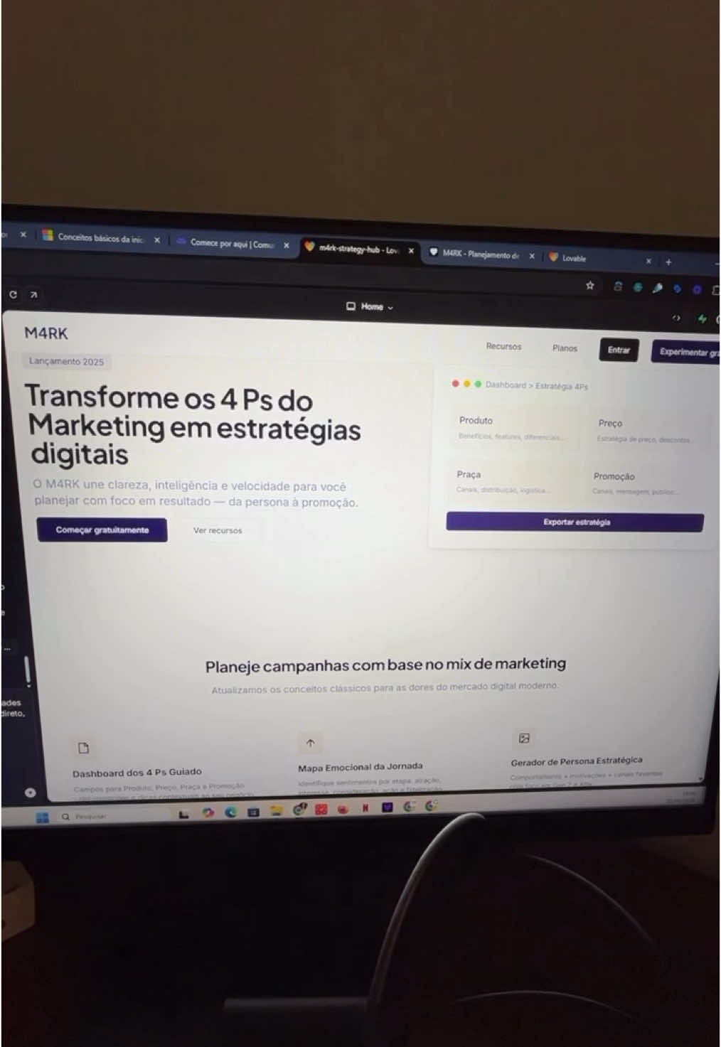 Testei uma ideia no Lovable.dev e consegui gerar a estrutura de um produto em menos de duas horas (a explicação que foi em dois minutos rs) É uma ferramenta nova e muito útil para quem precisa “botar no papel” sua ideia de produto digital. É claro que pra isso virar um produto real ainda existem algumas etapas. Se você gostou desse tipo de conteúdo, comenta aqui que eu posso trazer algo relacionado. Ainda estou aprendendo mas acredito que vale compartilhar! No insta beatriz.greenio compartilhei com mais detalhes no stories todas as funcionalidades da ideia. Me segue lá :)  #produto #IA #lovable #chatgpt #marketing #empreendedorismo #inovacao #tecnologia 